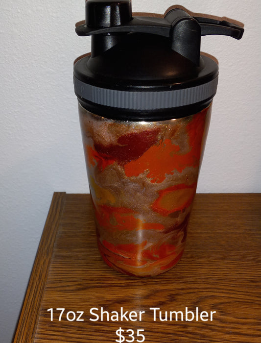 17 oz Shaker Steel Tumbler