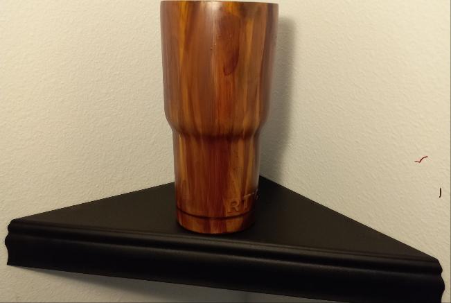 30oz wood grain stainless steel drinking Tumblr