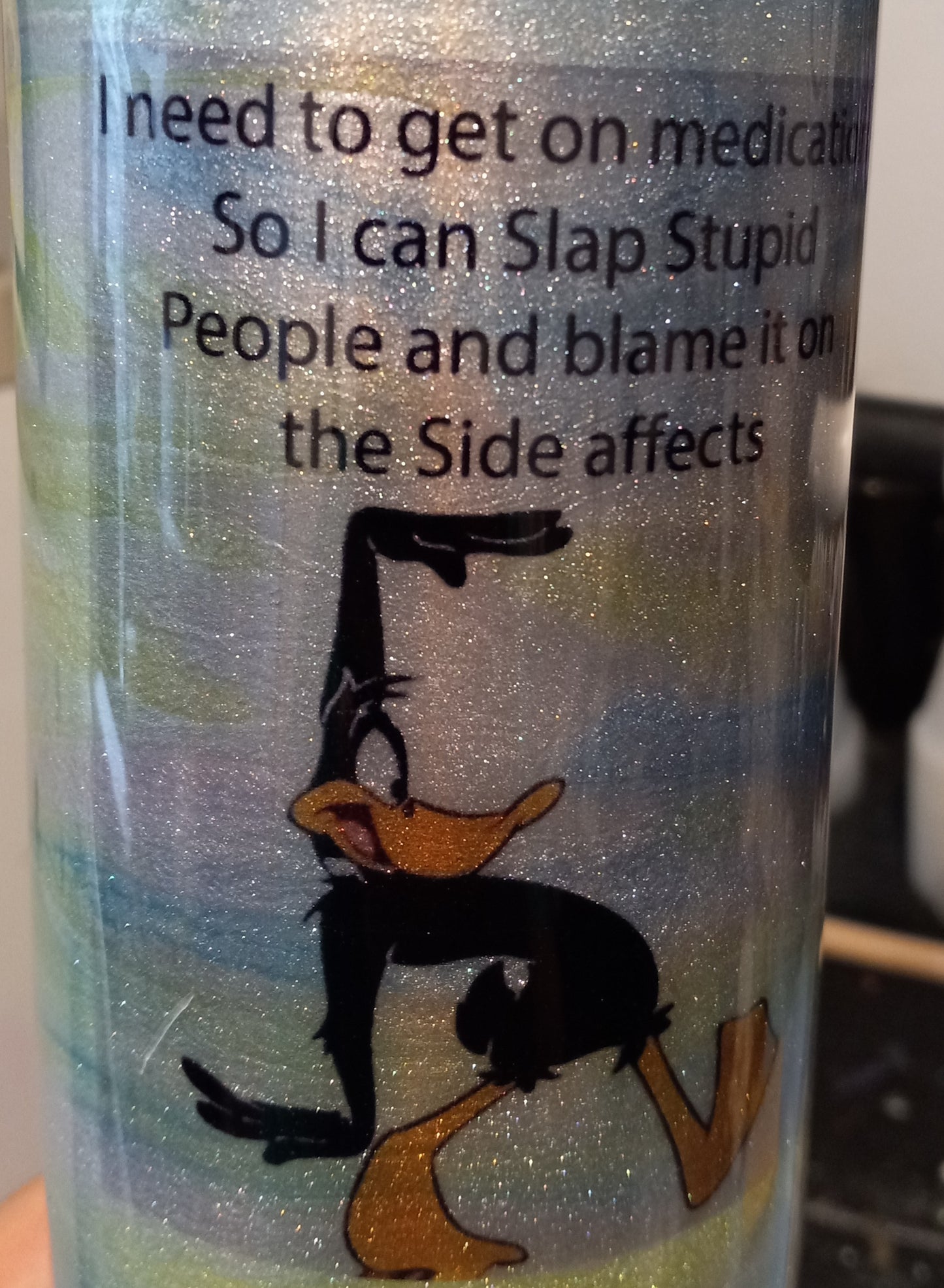 20 oz Daffy Duck stainless steel tumbler